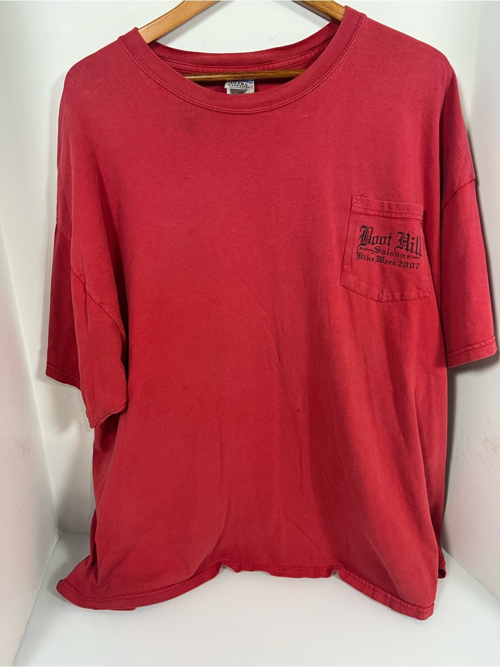 Y2K 2007 BOOT HILL SALOON BIKE WEEK SHIRT